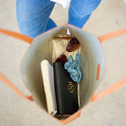 inside of basic tote bag