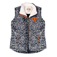 tennessee kids heathered sherpa vest