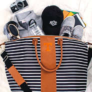 tennessee weekender bag packed
