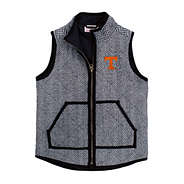 tennessee kids herringbone vest