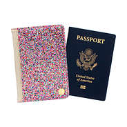 confetti passport cover