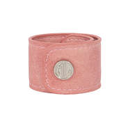 slap bracelet cuff in blush