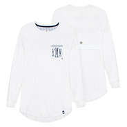 monogrammed long sleeve dockside shirt