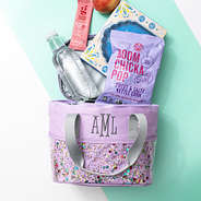 lilac small cooler flatlay