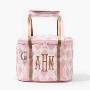 Personalized Small Cooler in Blush Mosaic