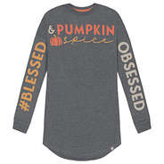 pumpkin spice obsessed long sleeve shirt