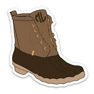 duck boot sticker
