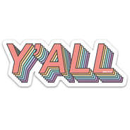y'all sticker