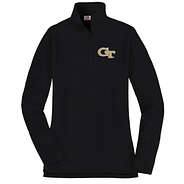 georgia tech pullover sweatshirt in black