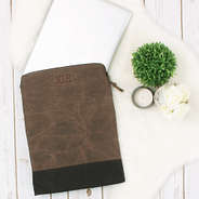 personalized laptop sleeve with laptop