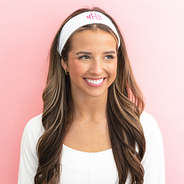 white headband on meg