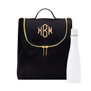 monogrammed nylon hanging toiletry bag