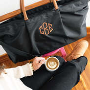 Monogrammed Classic Weekender Bag
