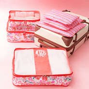 pink oopsie daisy packing bag set