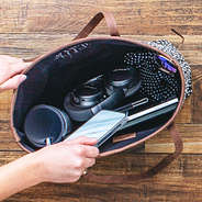 inside dottie tote bag