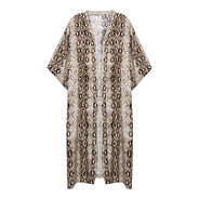 snakeskin kimono