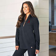 black alabama fleece pullover