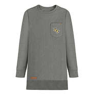 ucf corded sweatshirt in charcoal