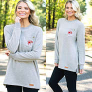 richmond crewneck sweatshirt in gray