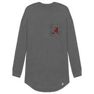 charcoal alabama long sleeve shirt