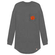 charcoal clemson long sleeve shirt
