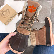 clemson explorer duck boots with duck boot box