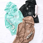 lightweight rain jacket trio