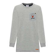 gray uva crewneck sweatshirt