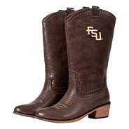 florida state cowboy boots in brown