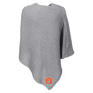 gray auburn poncho