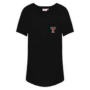 black texas tech boyfriend t-shirt