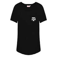 texas a&m boyfriend t-shirt in black