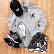 black leopard sneakers outfit with running shorts