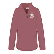 Personalized Zip Up Jacket in Mauve