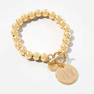 monogrammed-ball-bracelet-gold