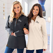 Ohio State Popover in Charcoal and Oatmeal