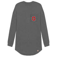 charcoal ohio state long sleeve shirt