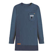 Howard University Corded Sweatshirt in Navy