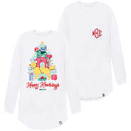 Personalized Happy Howlidays Dog Puppy Christmas tree T-Shirt