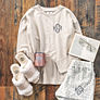 Heathered Ivory