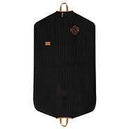 Monogrammed Quilted Travel Garment Bag