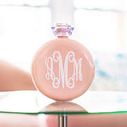 blush ladies cute flask