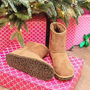 Leopard Sole Boots under the tree