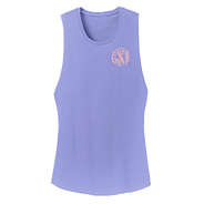 monogrammed pastel tank top in lilac