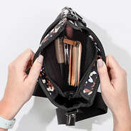 Monogrammed Crossbody Bag