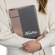 name vinyl on a tablet