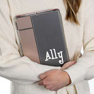 name vinyl on a tablet