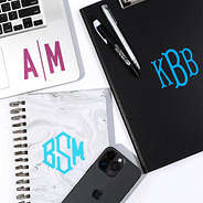 group shot of Vinyl decal stickers - size 3 in