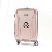5 inch circle decal sticker on suitcase