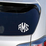 6 inch vinyl decal sticker on a car